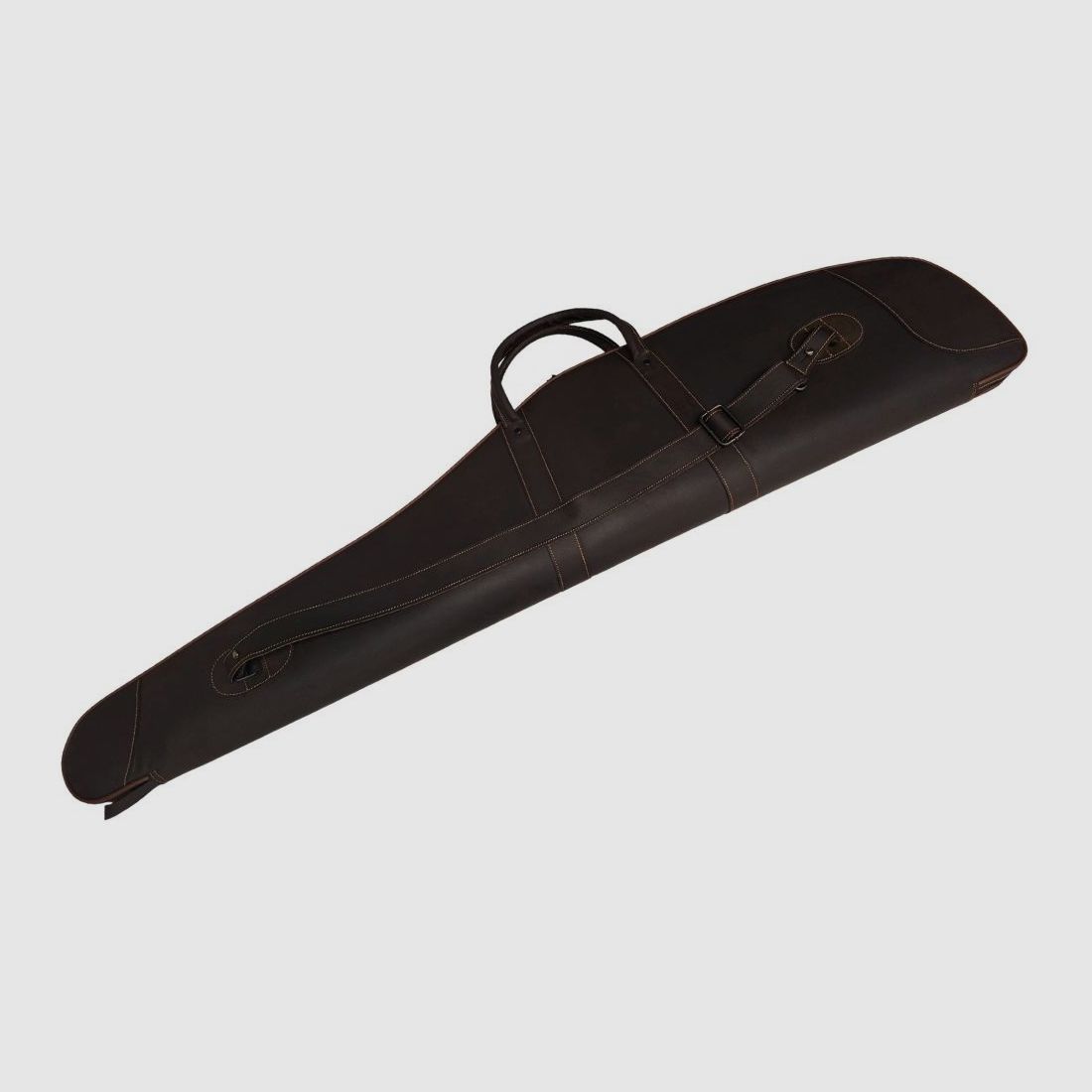 CORZO Étui en Cuir Marron Foncé 120cm, image 1 sur 6