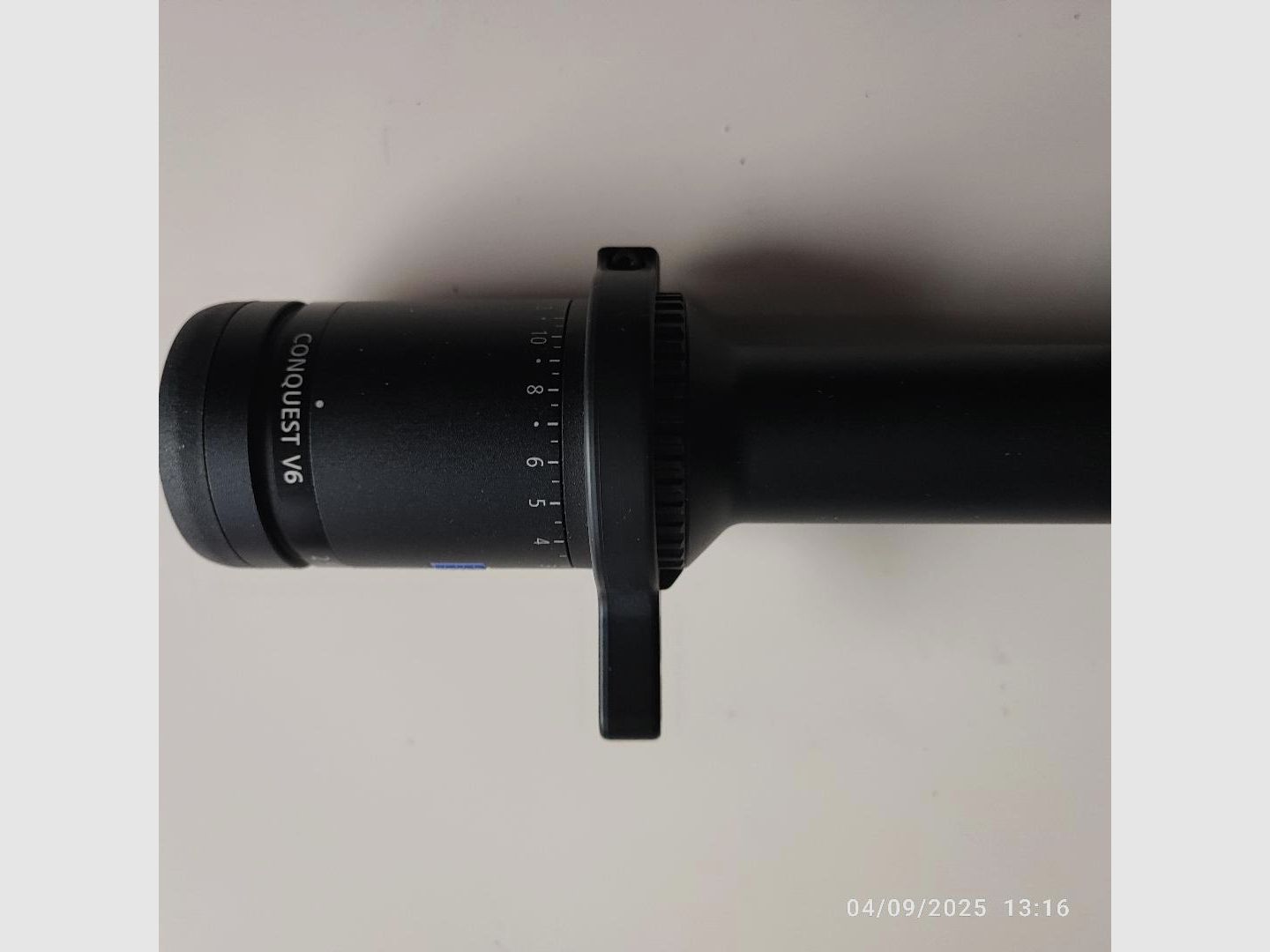 ZEISS - Zielfernrohr CONQUEST V6 2.5-15X56 RET. 60 MIT BALLISTISCHER ASV-- BELEUCHTET