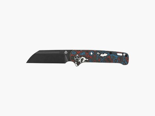 COUTEAU QSP PENGUIN PLUS CARBONE LAME NOIRE