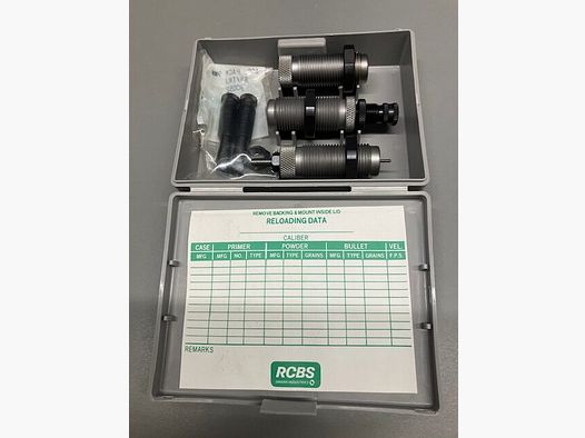 Set de matrices RCBS 20509 3-Die Carb Set 9mm Luger