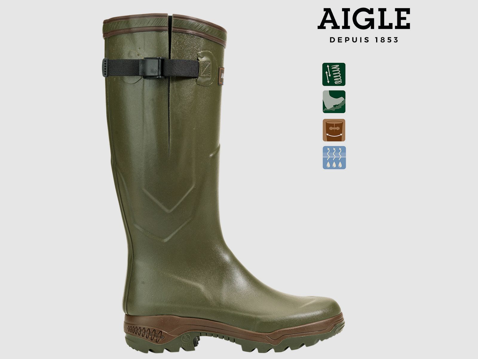 AIGLE PARCOURS® 2 Vario khaki