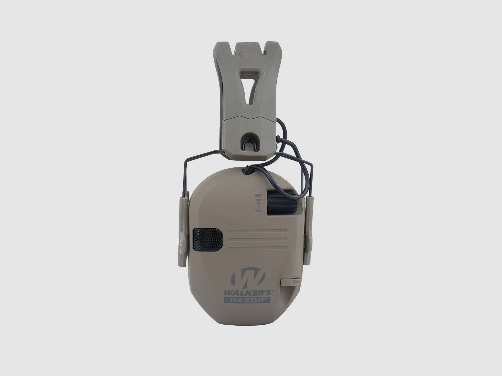 Walker's – Actieve gehoorbescherming Razor Slim Tacti-Grip – FDE – GWP-RSEMRH-MFDE, afbeelding 4 van 4