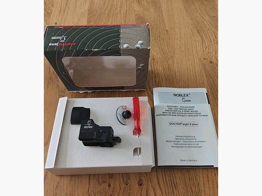 Docter sight Il plus inklusive Adapter für Blaser Sattelmontage