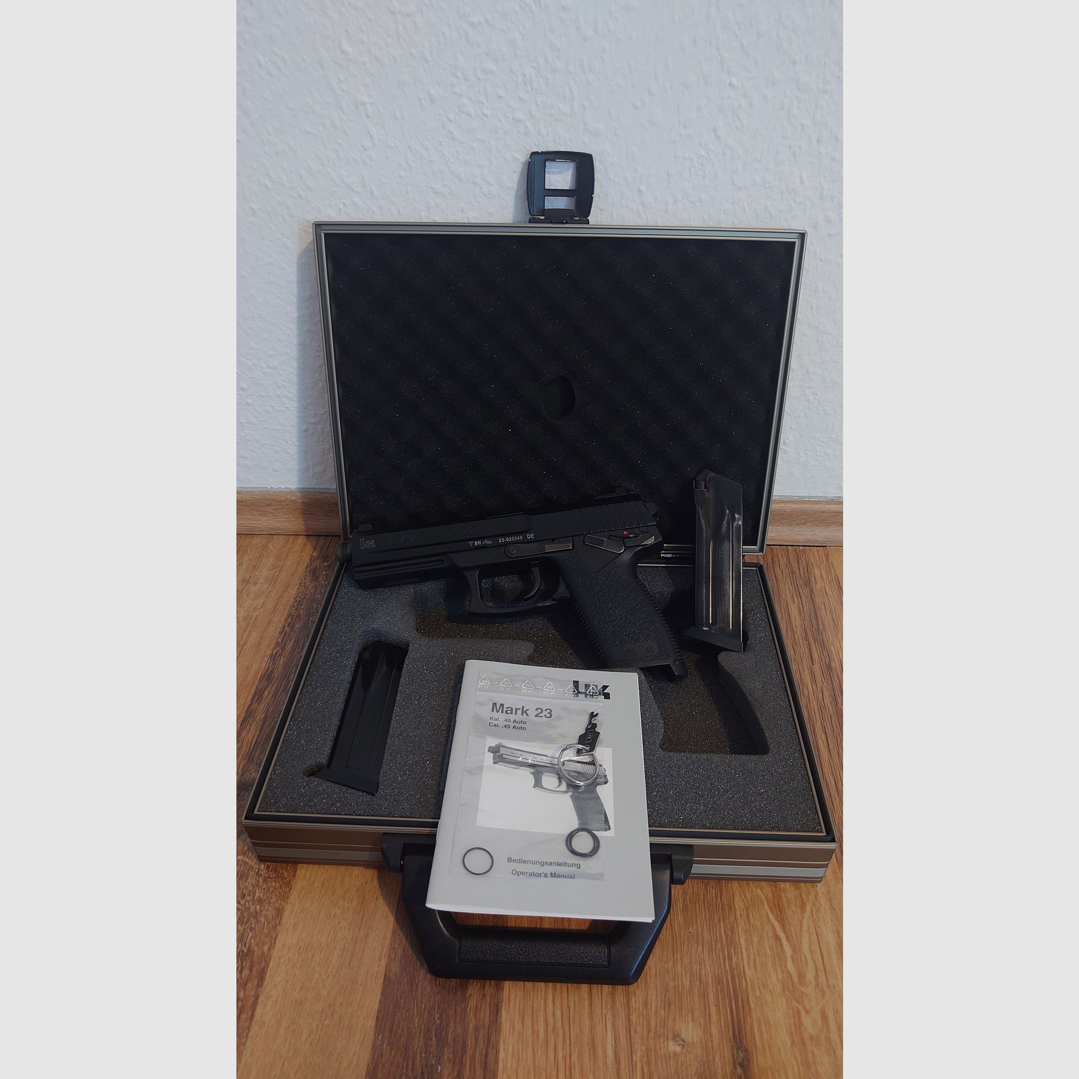 Heckler&Koch MK23 SOCOM in caliber .45 Auto, sportingly approved
