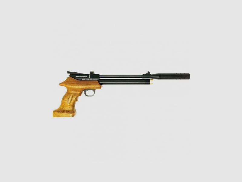 PCP-Pistole Artemis/Zasdar PP800R Mehrschuss mit Schalldämpfer und Regler, Bild 1 von 3