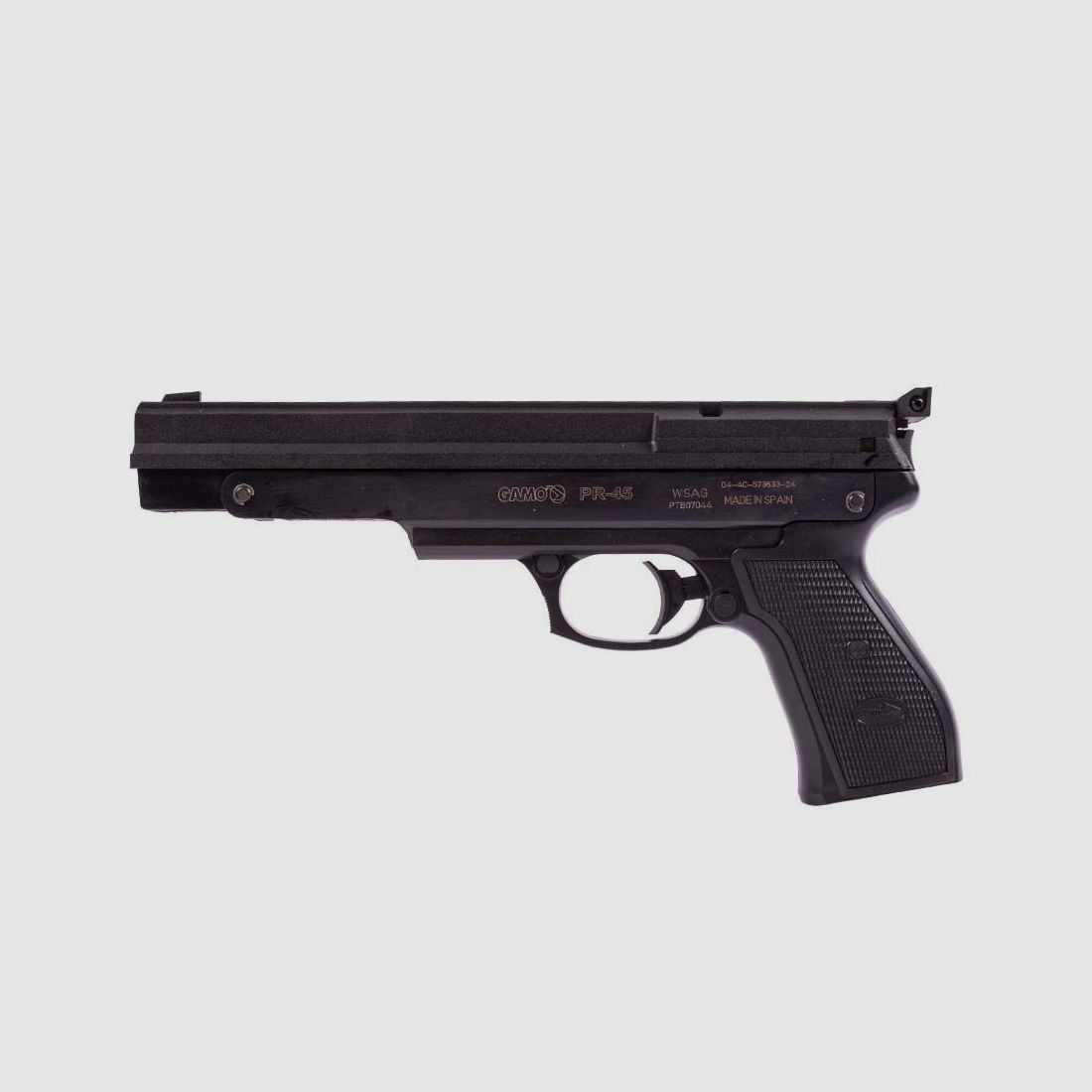 Gamo PR-45 pistola ad aria pre-compressione 4,5 mm diabolo nera