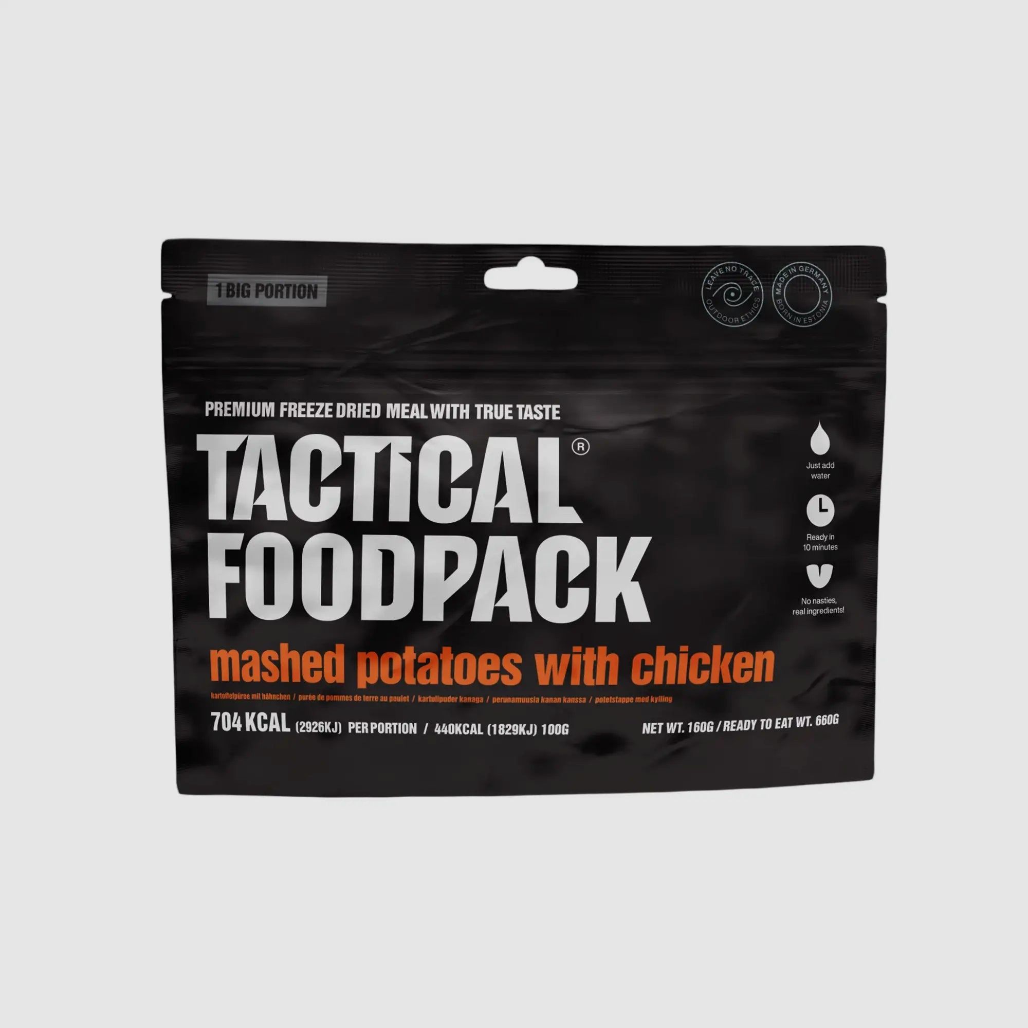 Tactical Foodpack Danie Główne BIG Puree Ziemniaczane z Kurczakiem