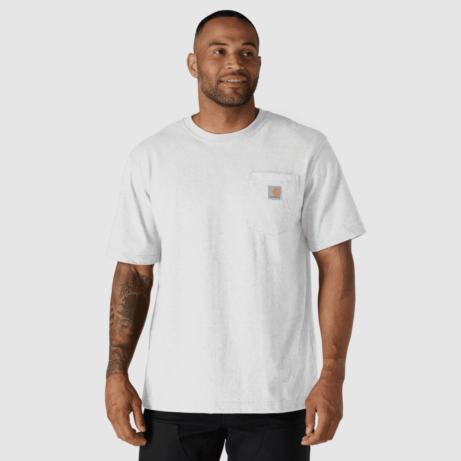 Carhartt Dearborn Relaxed Pocket T-Shirt Heren Wit M