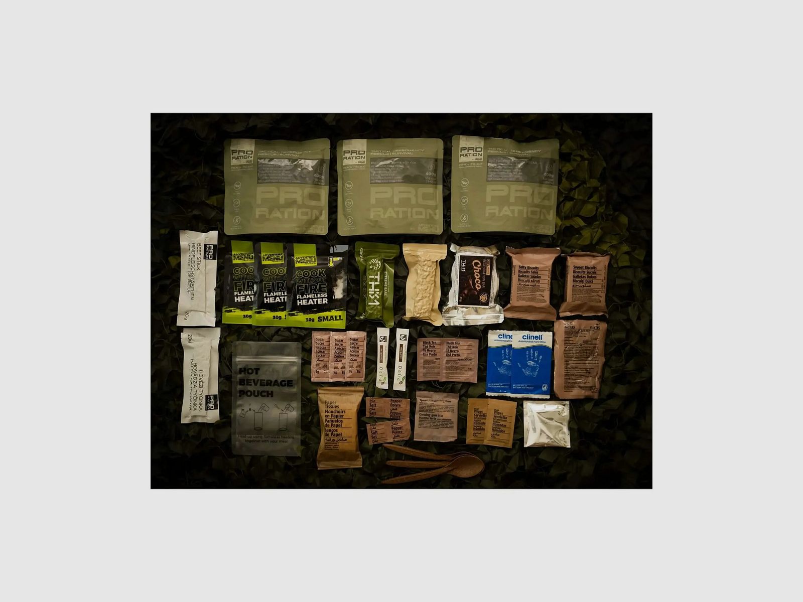 Pro-Ration Pro-Ration Ration Quotidienne Ultimate Tactical Ration Menu Complet du Jour 4