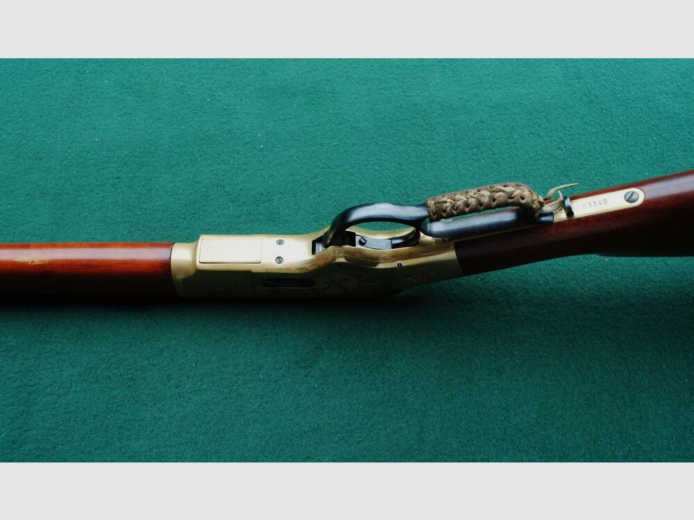 Win. 66 Carbine, Indian Head graviert, komplett CAS überarbeitet