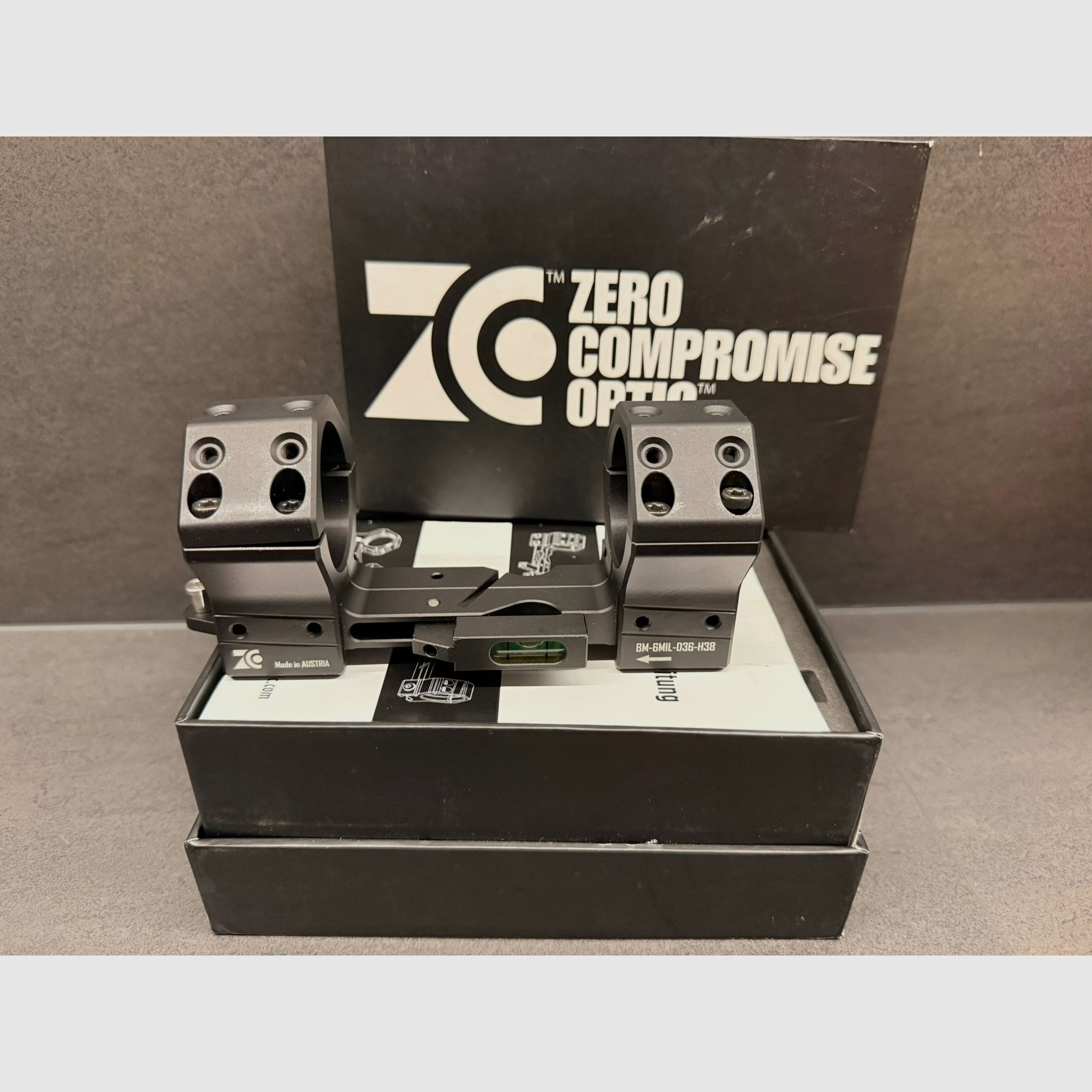 ZCO Zero Compromise block assembly ø 36 mm H 38 / 20