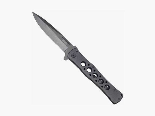 Haller XXL Stiletto Taschenmesser Vollmetall einseitig geschliffen