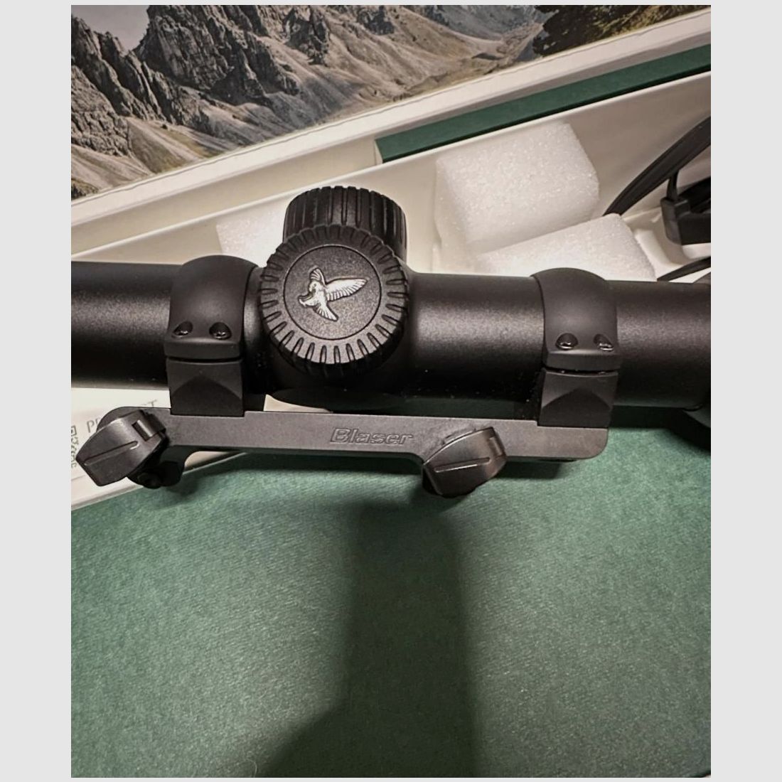 Telescopio Swarovski Z8i 1-8x24 con montaje Blaser