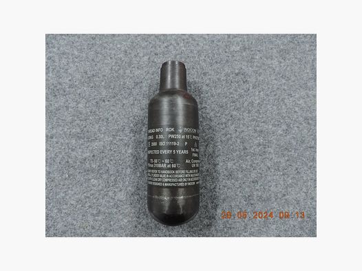 FX Carbon-Bottle 300 cc, 250bar, für Pressluftwaffen