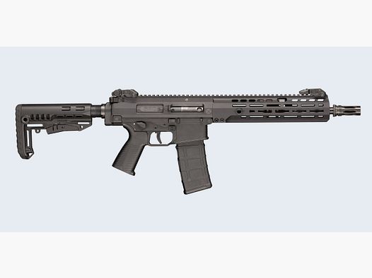 SL Gewehr B&T SPC223, Schwarz, .223 Rem., für AR15 Magazine