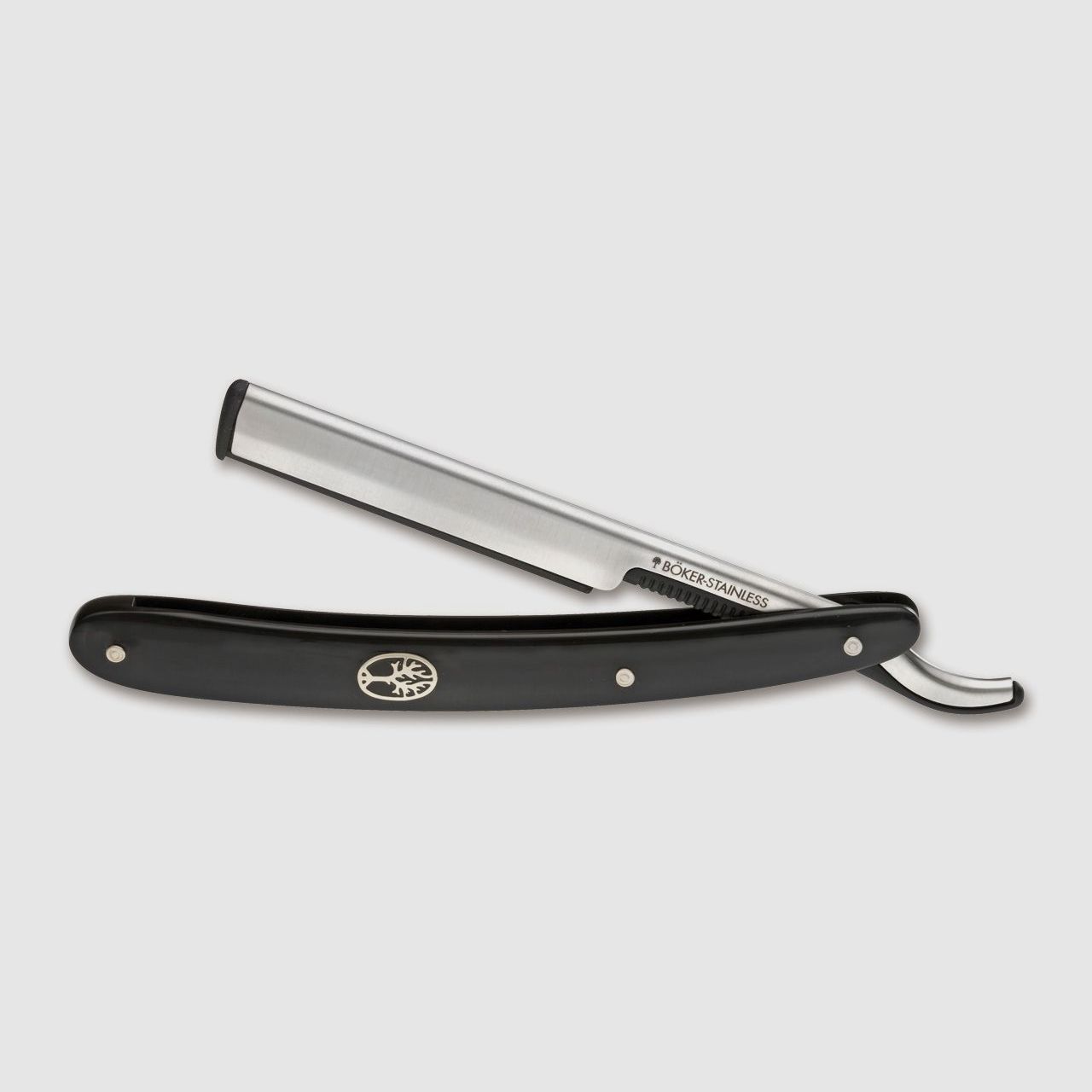 BKER Manufaktur Solingen Rasierklingen-Halter Black