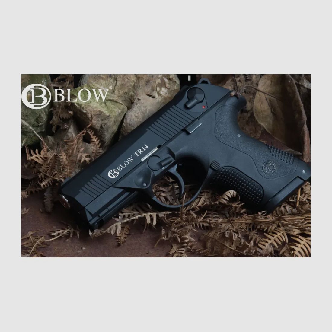 BLOW TR14 9mm P.A.K. Schreckschusspistole im modernen Dienstpistolen-Stil