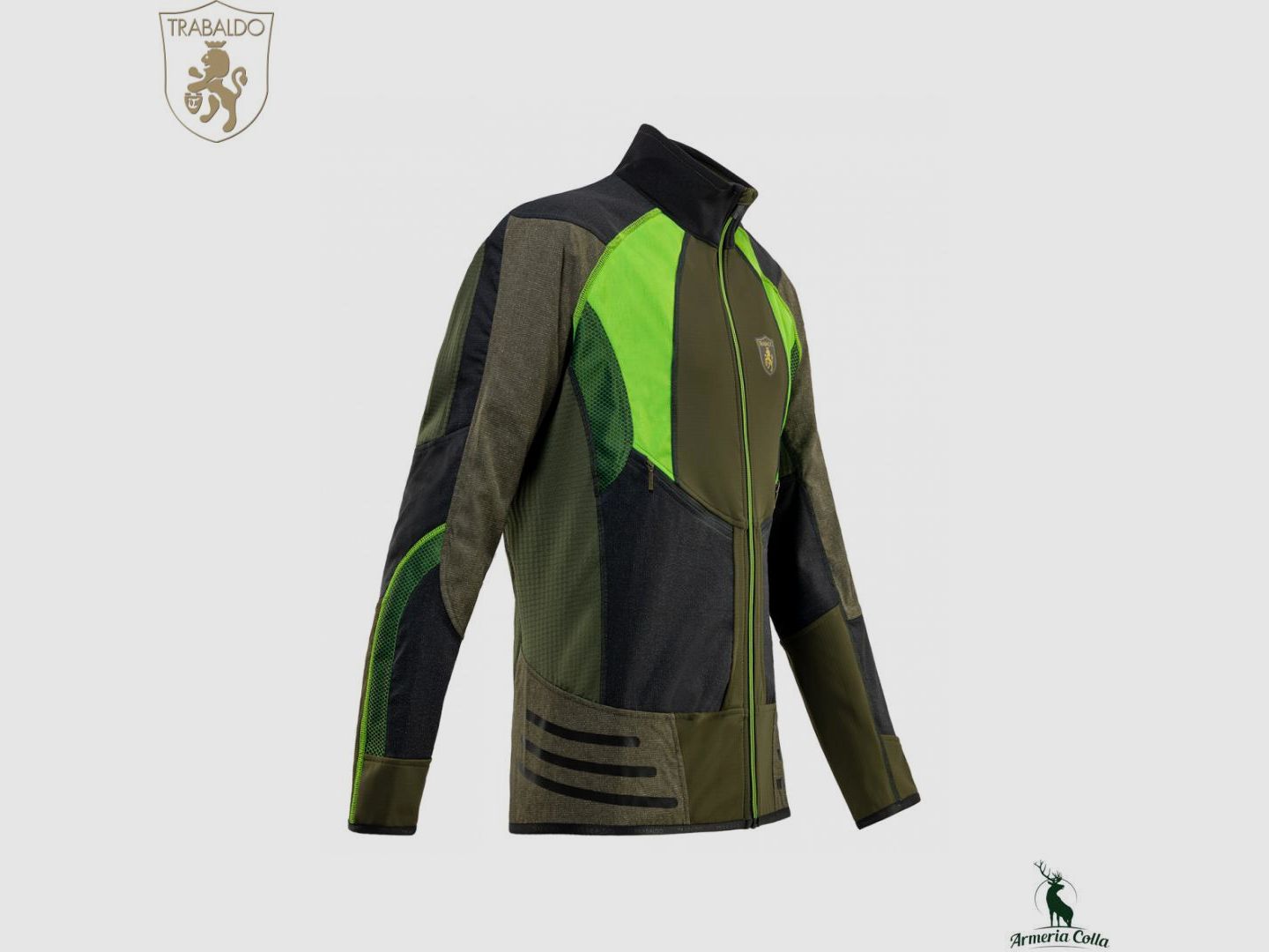 Trabaldo T-shirt Deuxième Couche Supercayman Hv col. Vert, image 3 sur 3