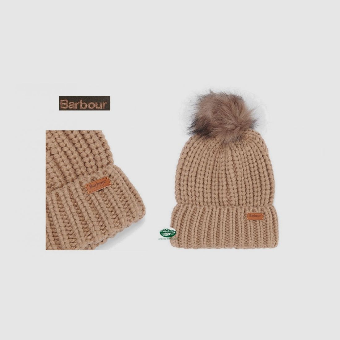 BARBOUR Hat Saltburn women color cappuccino