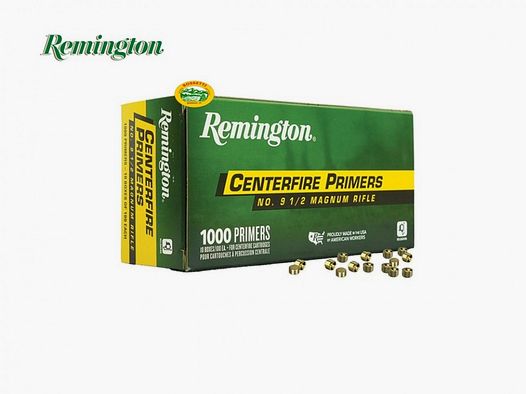REMINGTON primers Magnum Geweer 9,5 conf.1000