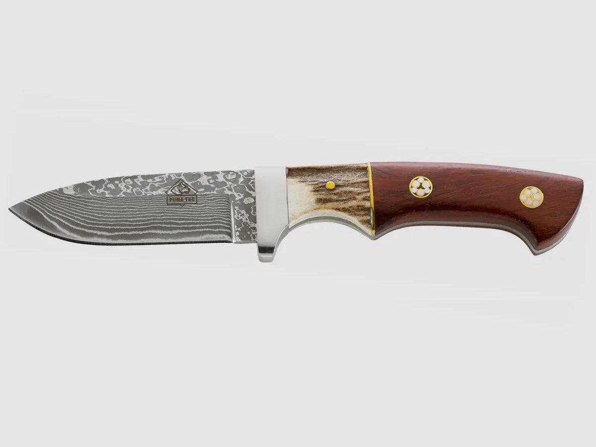 PUMA TEC belt knife, damask (discontinued model)