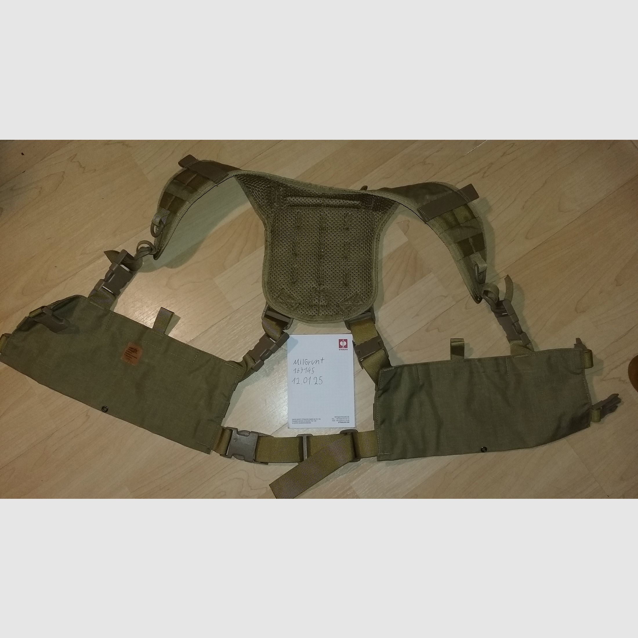 Lindnerhof Chestrig zweiteilig Gen.II mit Gen.II H-H-Harness Coyote