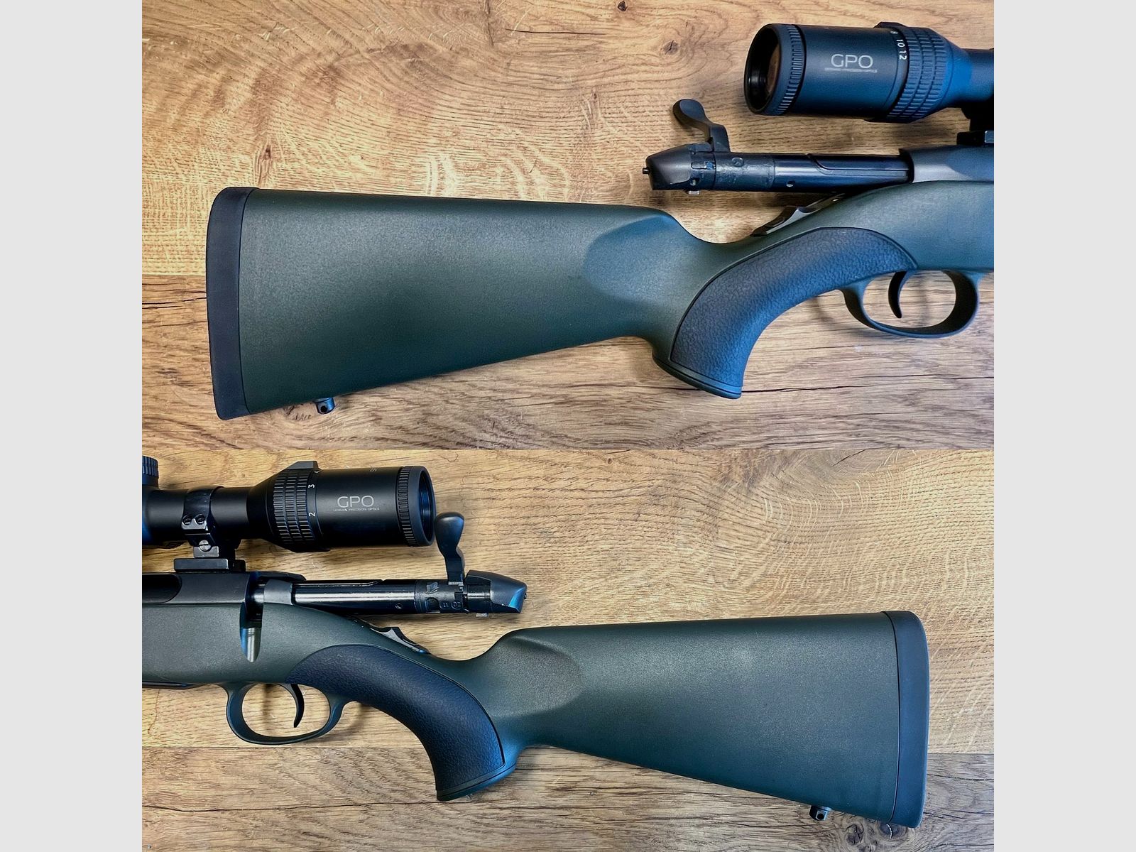 Steyr Mannlicher SM12 SX Links mit GPO Zielfernrohr
