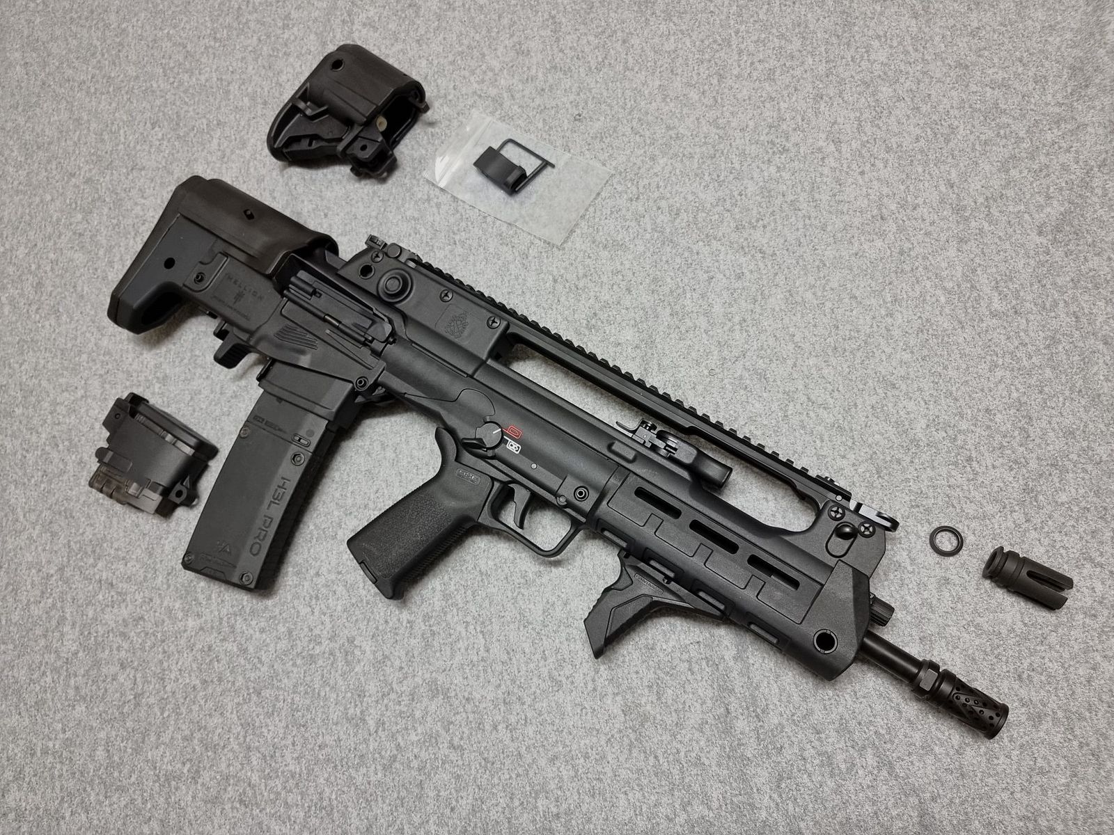 Springfield Hellion (HS VHS-2) - .223 Remington - mit einzigartigem Zubehör - optional B&T Rotex Schalldämpfer 