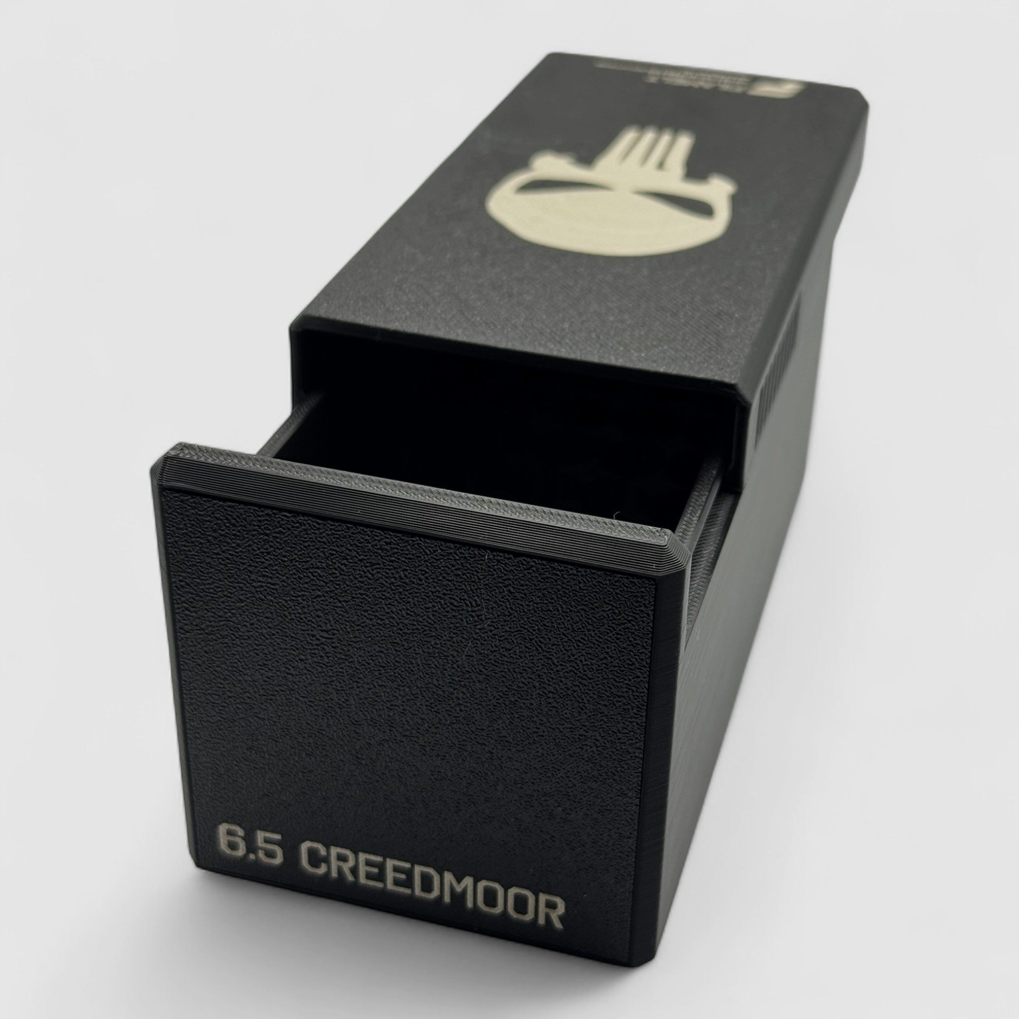Filamelt Munitionsbox / Ammo Box 6.5 Creedmoor – Patronenbox für 50 Schuss, Made in Germany