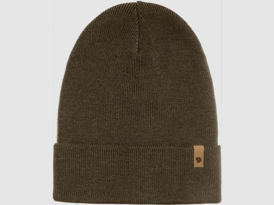 Fjällräven Classic Knit Muts | donker olijf, afbeelding 2 van 6