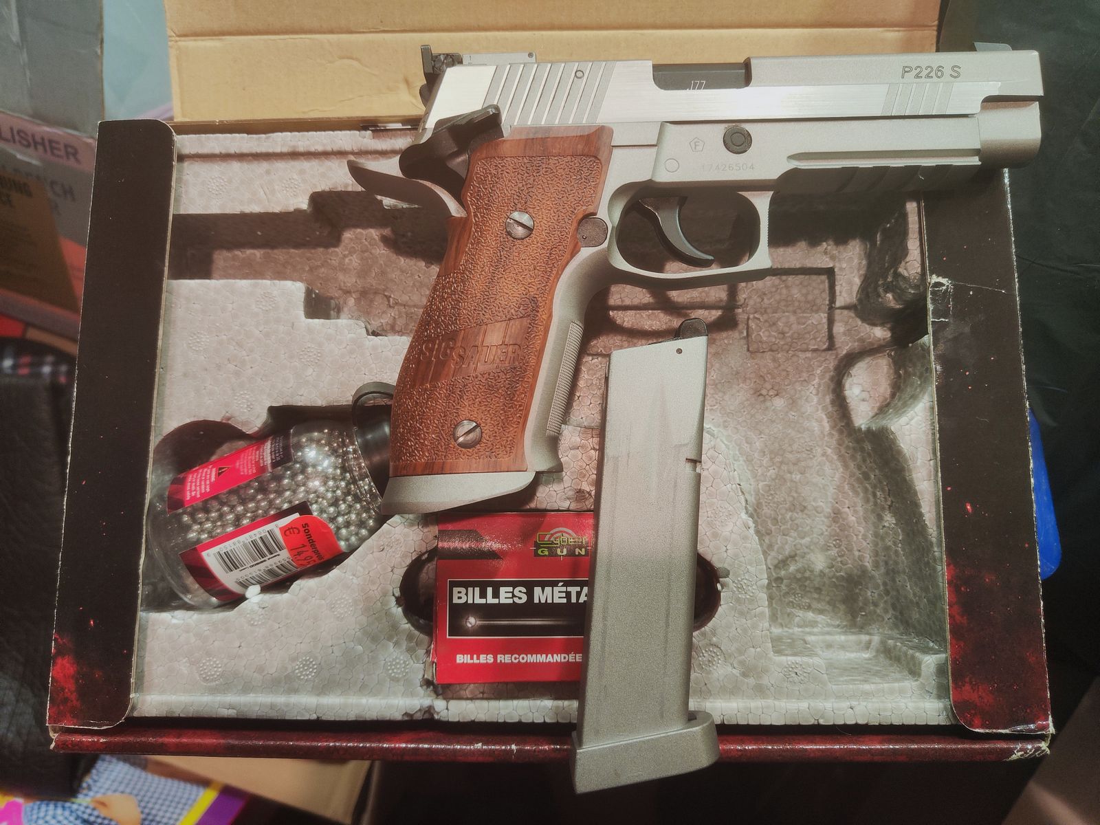 Sig Sauer P226S X-Five CO2 4,5mm BB Blowback selten