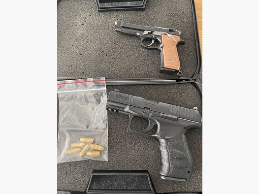 Walther P22 PPC mini pistol fully functional deko