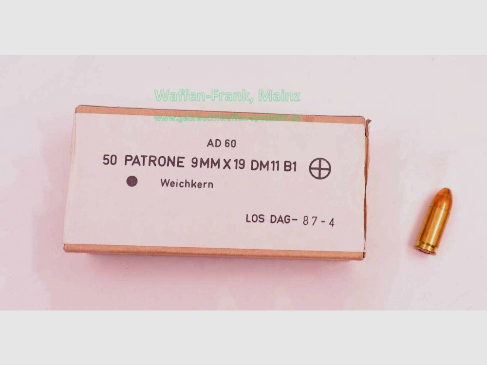 Dynamit Nobel pistol ammunition