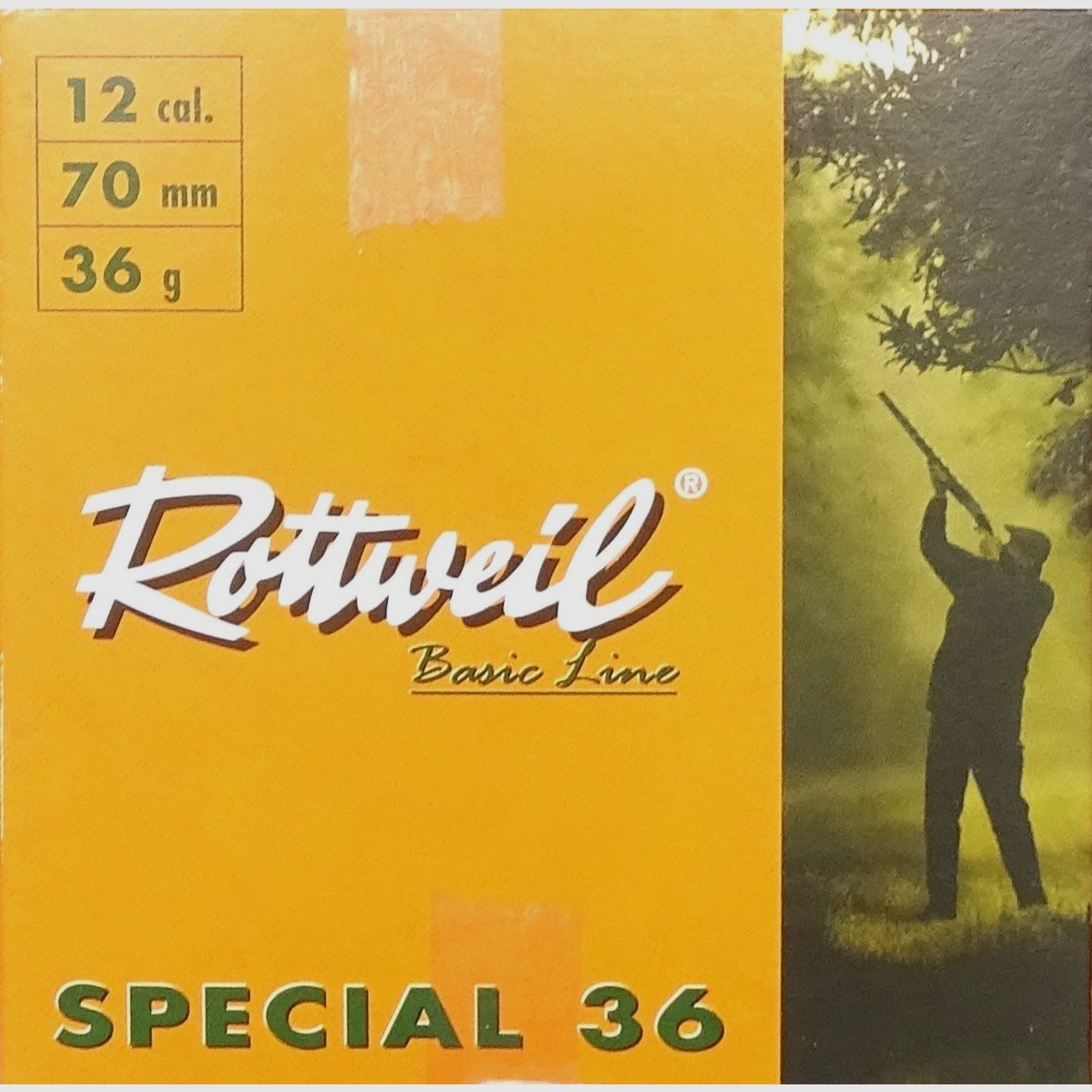 Rottweil Basic Line Special 36 - 3.0mm - Caliber 12/70 - 25 shots