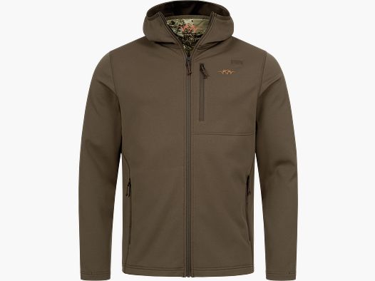 Herren Drain FZ Hoody Dunkelbraun Dunkelbraun XXL