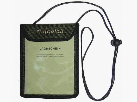 Niggeloh Jagdscheintasche NEU 406600486