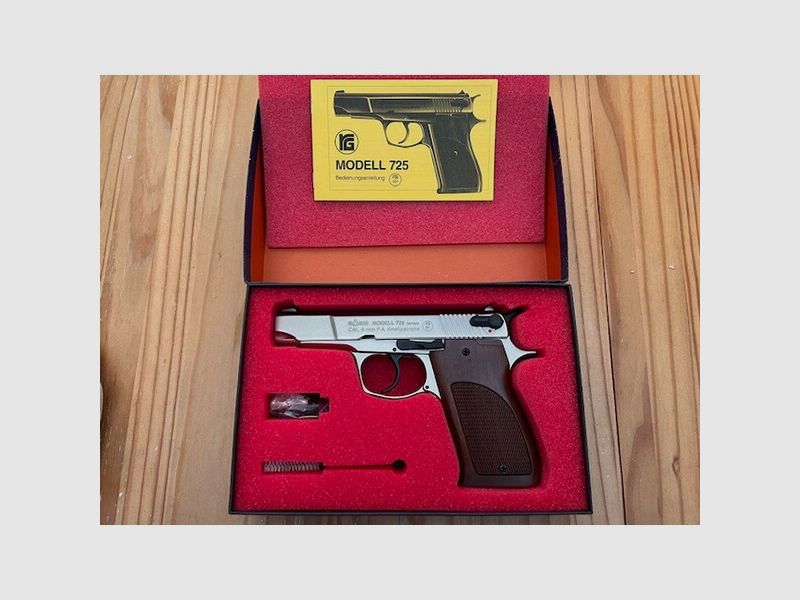 Röhm 725 matt vernickelt - PTB 551