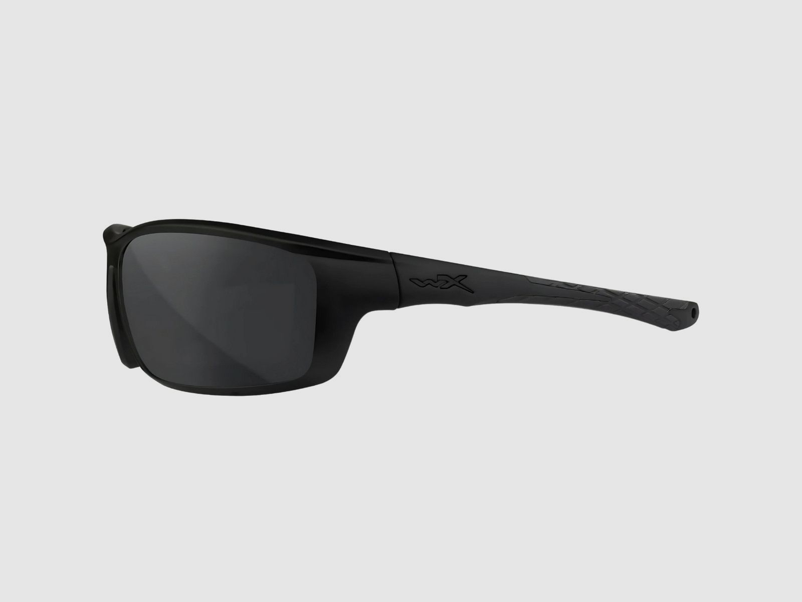Wileyx - Glasses WX GRID, Lens: Captivate Polarized Grey, Frame: Matte Black - CCGRD08, image 3 of 9