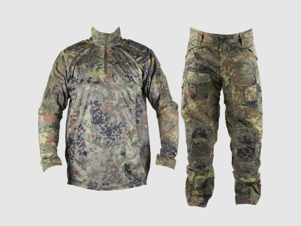 DELTA SIX Paquete Táctico de Paintball de Operaciones Especiales 2.0 (Manguera+Jersey) Flecktarn