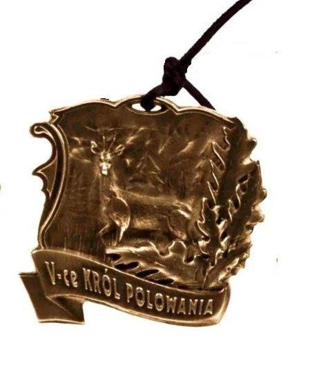 Gegoten jachtmedaille „Vice-jachtkoning“