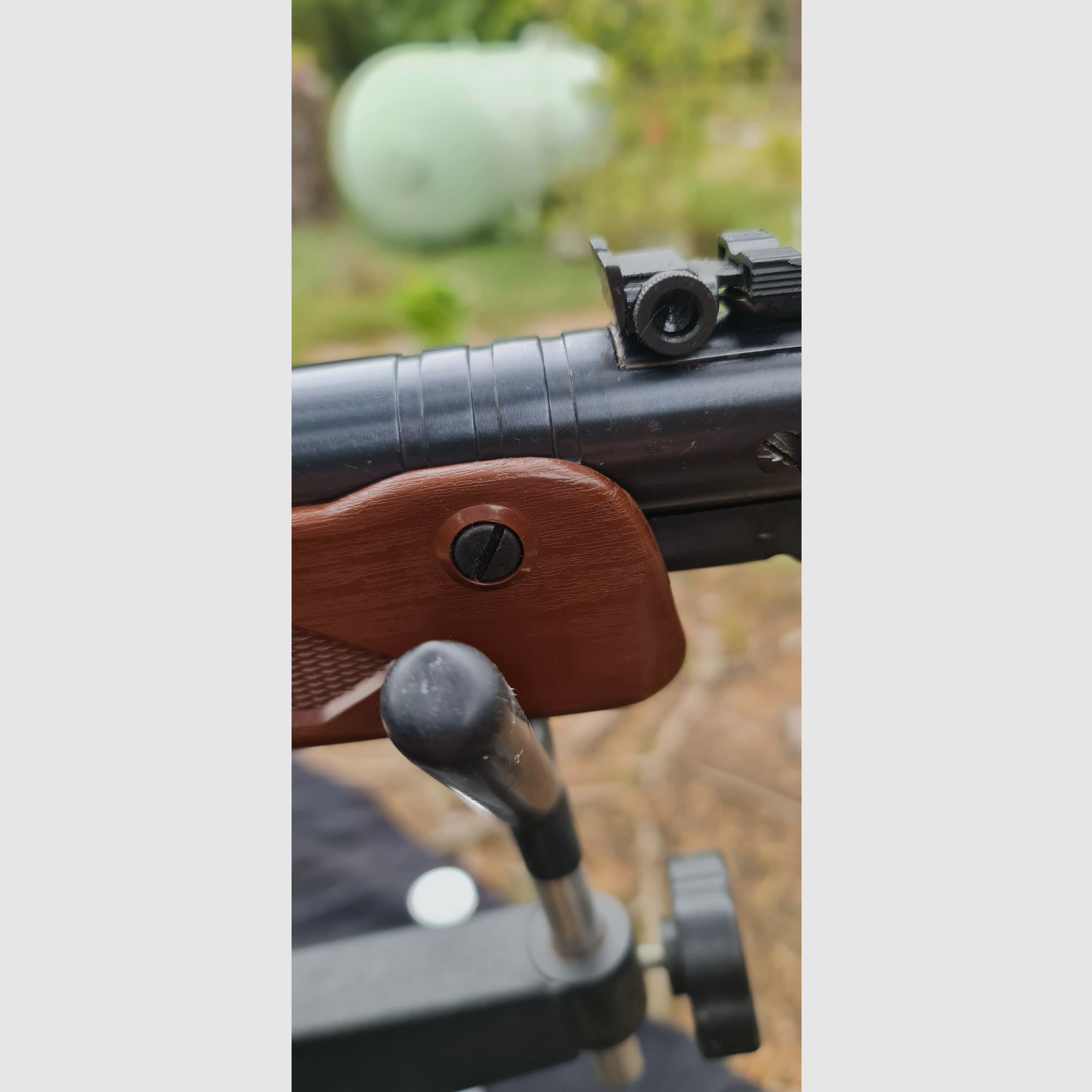 Luftgewehr Haenel 304 Kaliber 4,5mm (.177) Knicklauf -Schaft ohne Risse und Brüche-