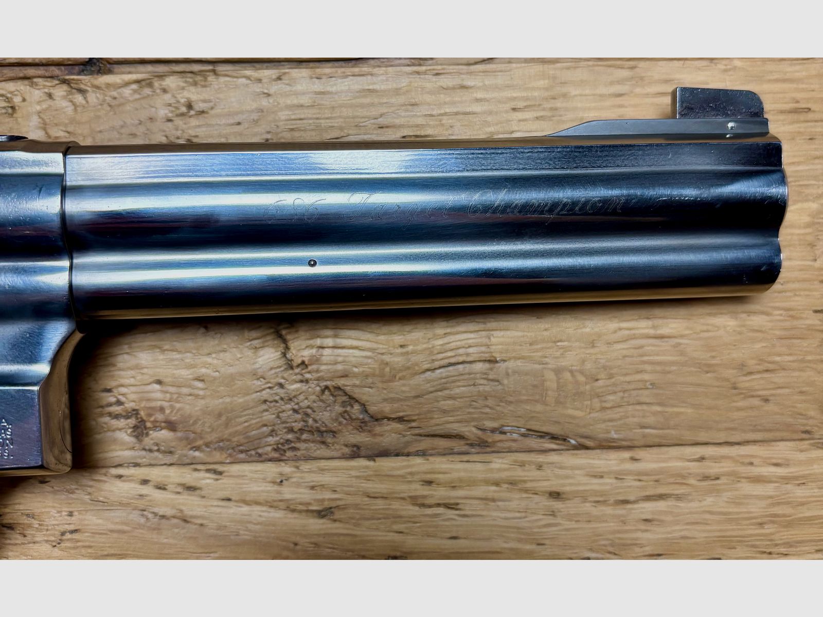 Smith & Wesson Revolver 686 Target Champion  /  Inclusief sportgrippanelen en verbeterde trekker