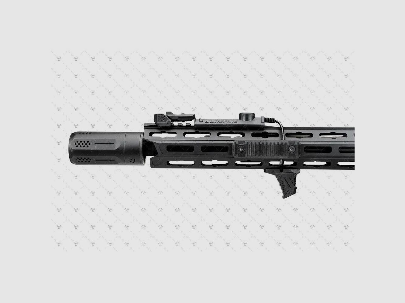 Mini Hand Stop Strike Industries M-LOK FDE - Controle en Stabiliteit - Snelle Montage, afbeelding 4 van 5