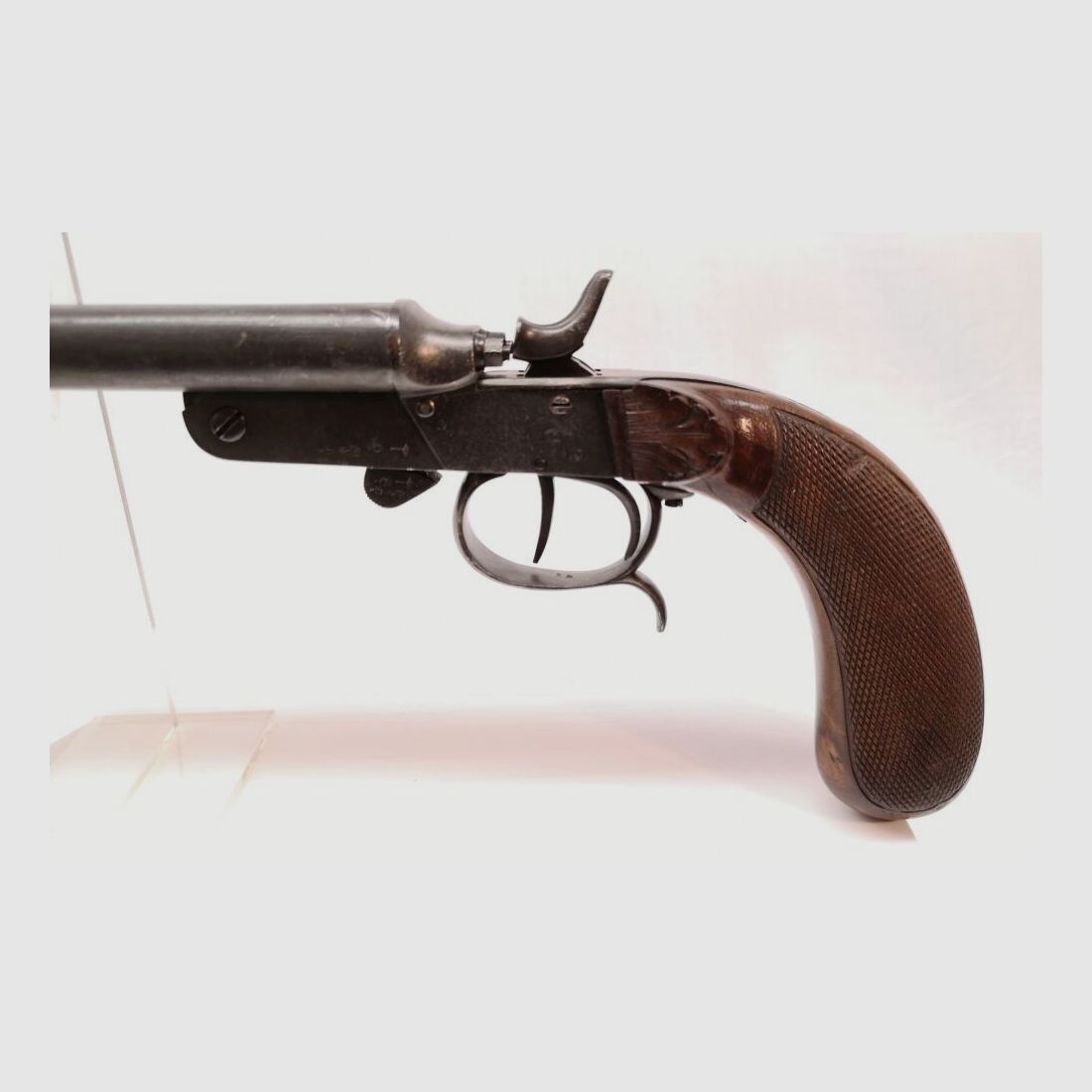 Belgijskie Tuck Away Mark 403, ekstremalnie rzadki, belgijski podwójny pistolet.