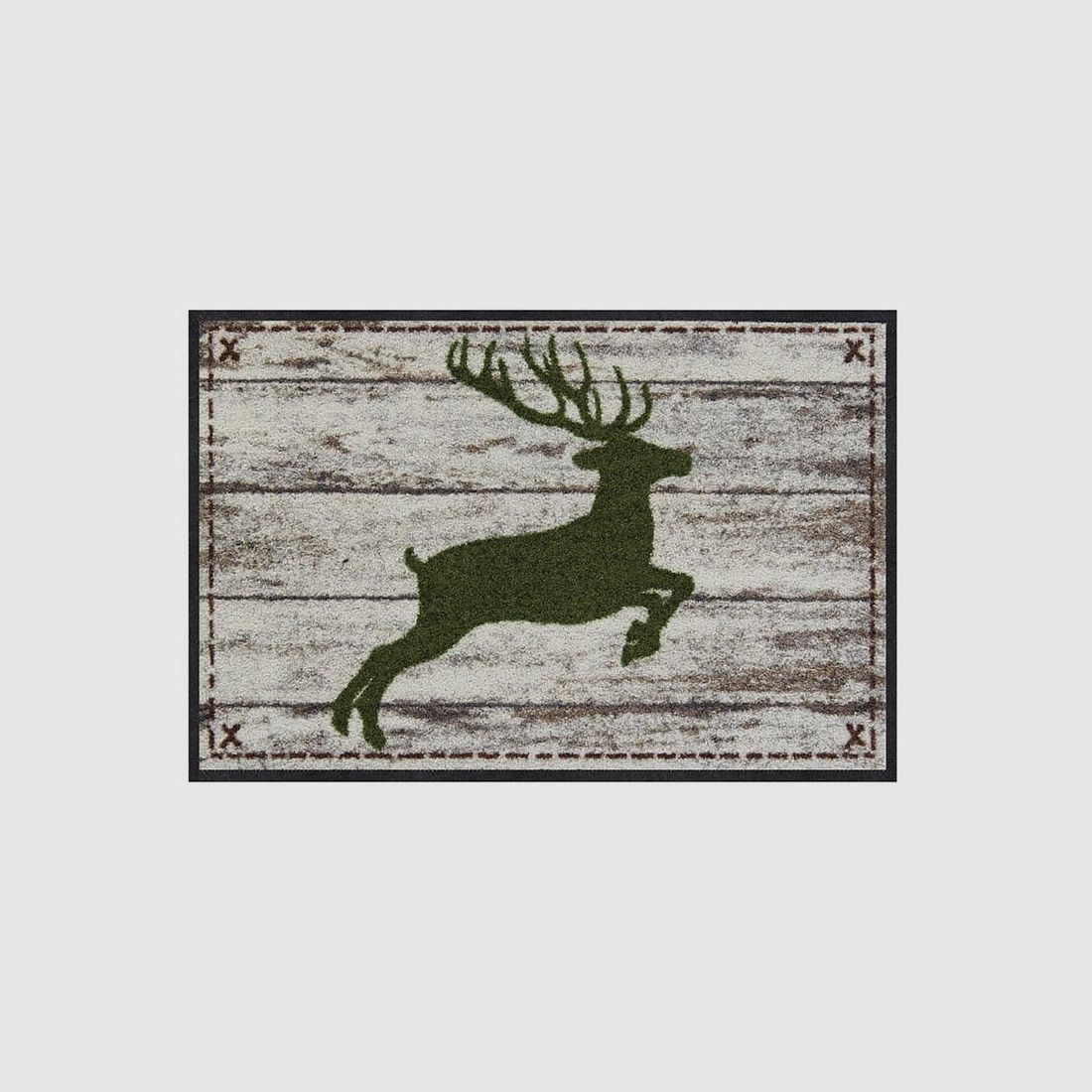 AKAH Doormat Leaping Deer