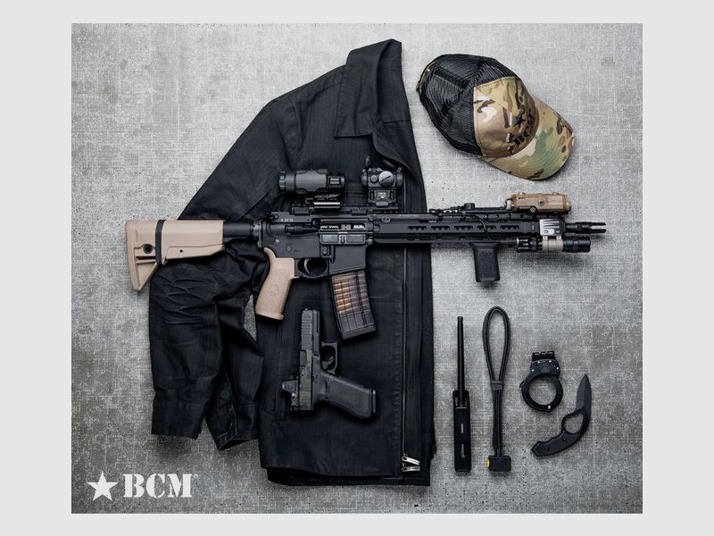 BCM GUNFIGHTER Grip Mod 4 FDE, image 4 of 4
