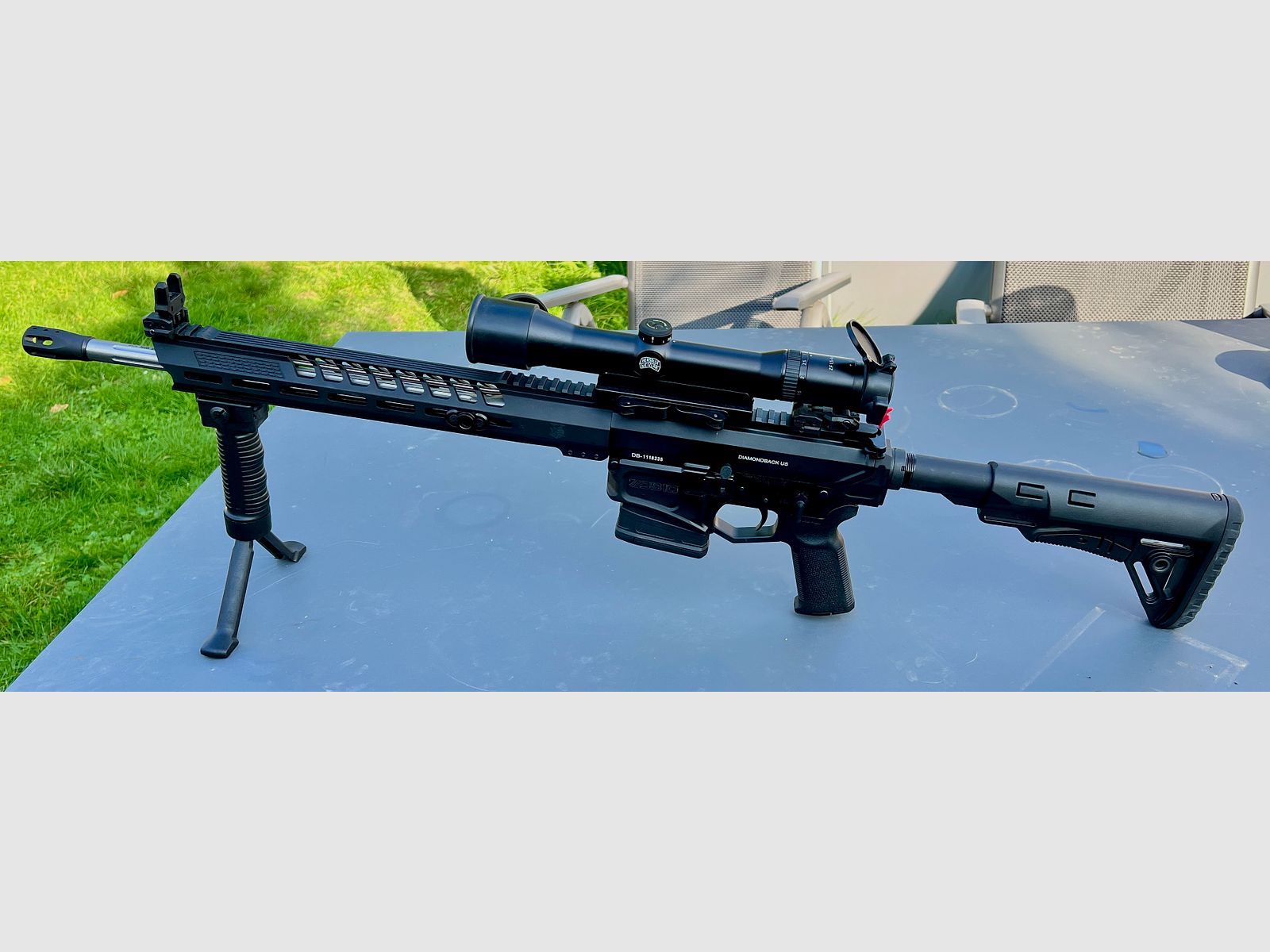 Diamondback DB10 /AR-10 als Budget-Sniper (beste alternatief voor HK MR 308/ G28, Hera HERA 7SIX2 30.10.04, Black Creak, MKE T41, FN, DMR, DPMS, OA 10, Savage, Sig Sauer 716, DPMS)