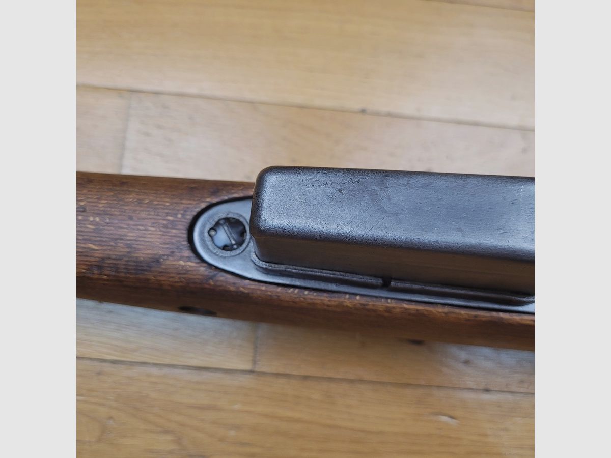 RARISSIME und exzellentes Gewehr G41(W) – Erstes deutsches Selbstladegewehr des Zweiten Weltkriegs – vollständig monomatrikuliert – Originalkaliber 8x57IS – zehn Schuss – Bang-System – Riegel mit Walze – Die Feuerkraft made in Germany – Außergewöhnliches Stück, das einen Platz im Museum verdient!, Bild 20 von 44