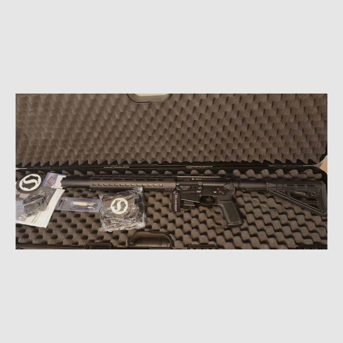 Schmeisser AR15-9 S4F SD Integral Suppressed 9.92" Barrel 9mm Luger