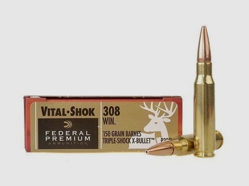 Federal Premium Barnes TSX .308 Win. 150GR HP 20 Patronen